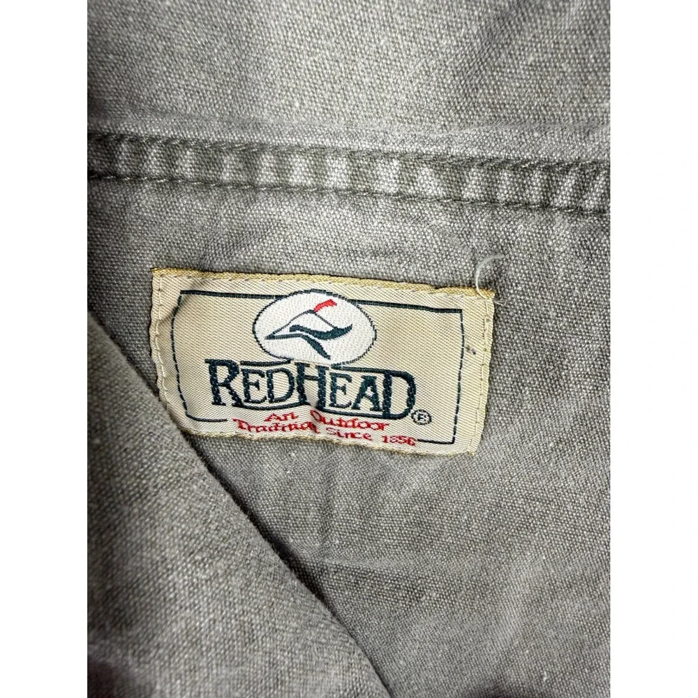 RedHead Convertible Cargo Pants Mens 32x33 Green Good Zip Off Utility Gorpcore